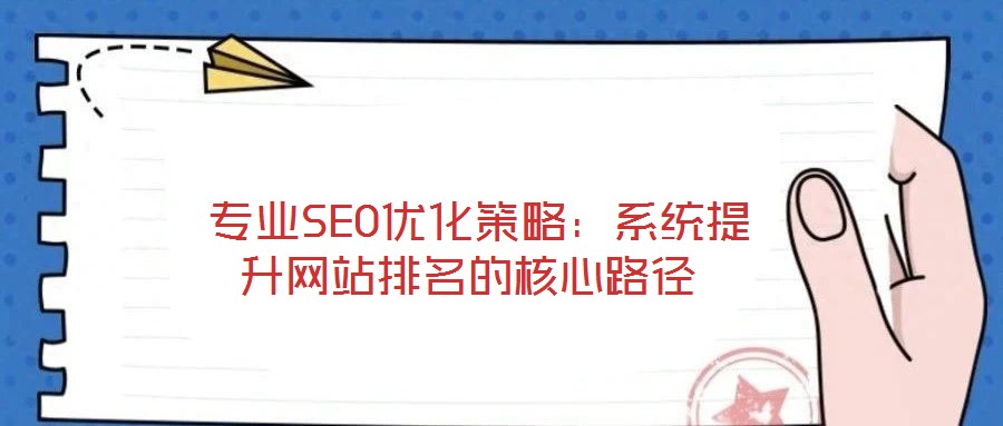  專業SEO優化策略：系統提升網站排名的核心路徑
